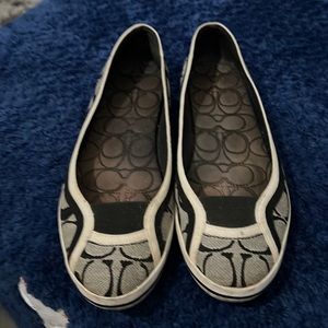 Size 7.5 Coach Alpine flats
